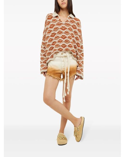 Alanui Natural Pants & Shorts
