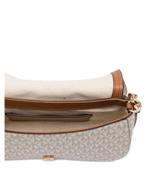 Michael Kors Gray Nolita Shoulder Bag