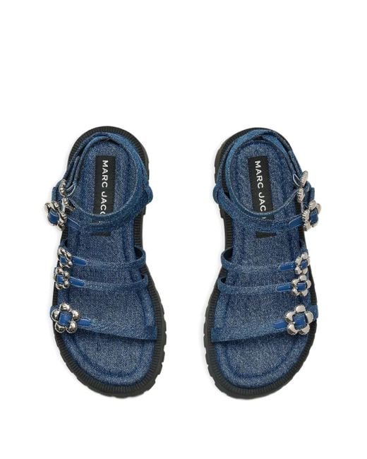 Sandali Denim The Daisy di Marc Jacobs in Blue
