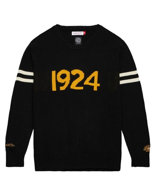 メンズ Mitchell & Ness Nhl 100th Anniversary Bruins "black" セーター