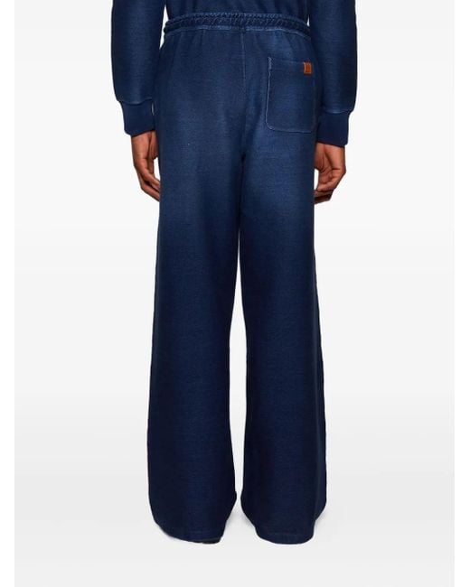 Loewe Blue Drawstring Trousers for men