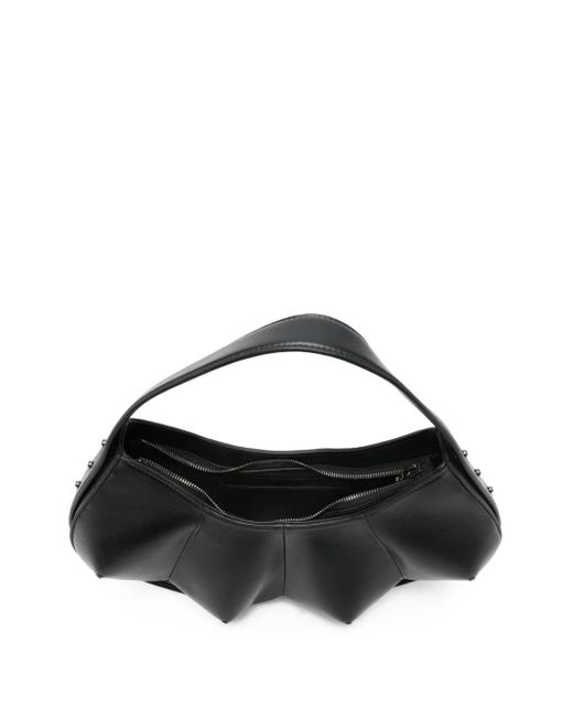 AVAVAV Black Panelled Tote Bag