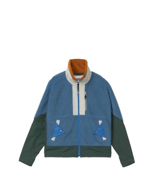 Toga Blue Veste En Jersey De Laine