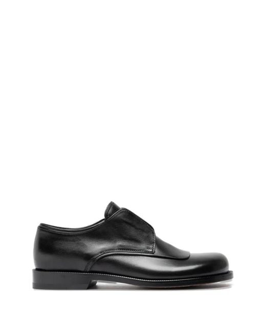 Officine Creative Black Emerald 003 Derby Shoes