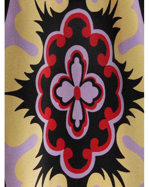 LaDoubleJ フローラル ドレス Purple