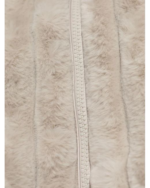 Save The Duck Natural Gerippte Jacke Mit Reißverschluss