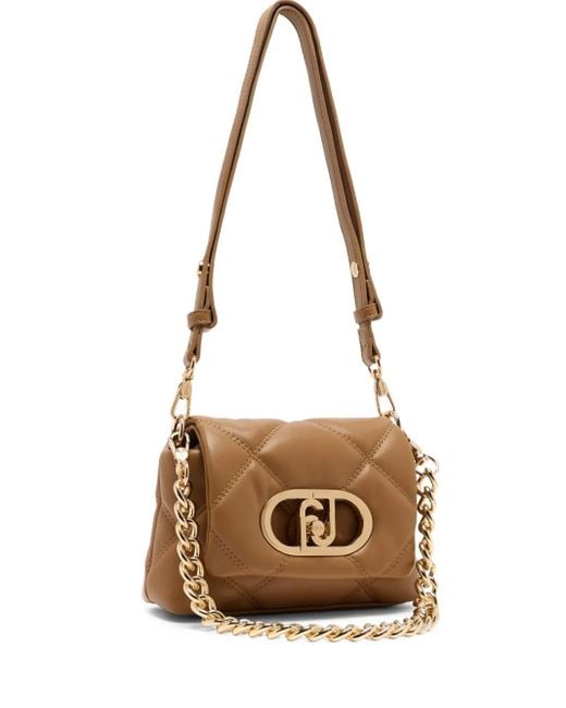 Liu Jo Metallic Small Lapuffy Matelassé Chain-Strap Shoulder Bag