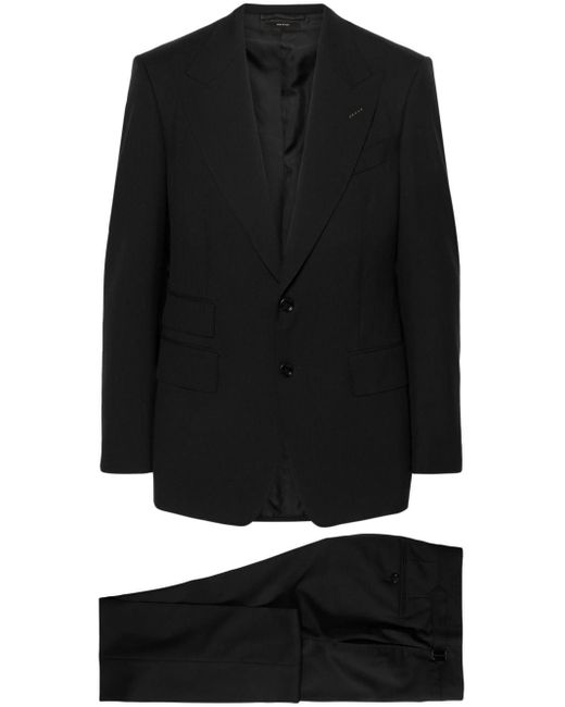Tom Ford Shelton Anzug aus Wolle in Black für Herren