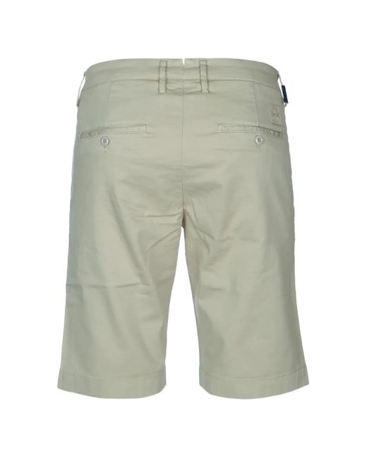 Jacob Cohen Gray Buttoned Bermuda Shorts for men