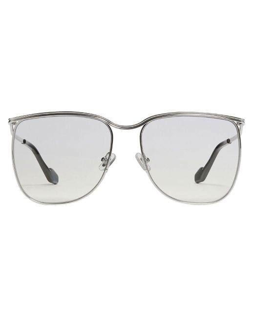 Gentle Monster Oversizedframe Sunglasses in Silver (Metallic) Lyst UK