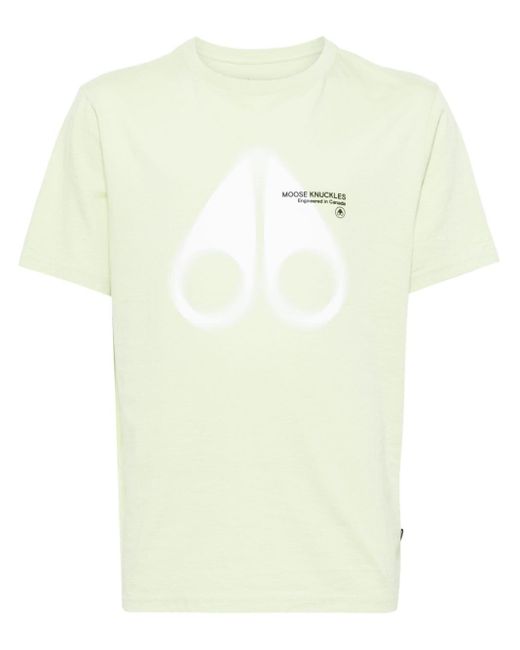 Moose Knuckles Multicolor Maurice Cotton T-shirt for men