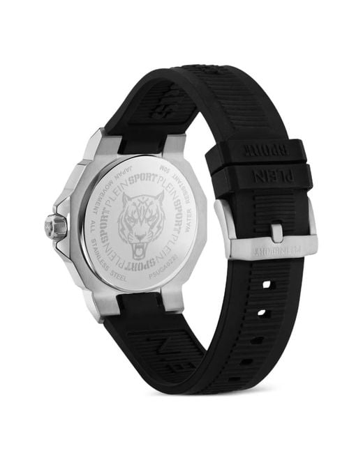Philipp Plein Black Titan 3H 45Mm Watch for men