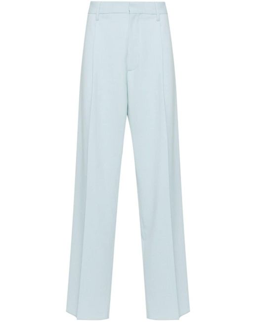 Lardini Blue Wide-leg Tailored Trousers for men