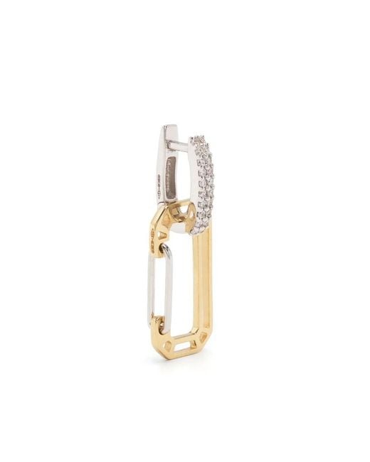 Eera White 18Kt And Small Chiara Diamond Earring
