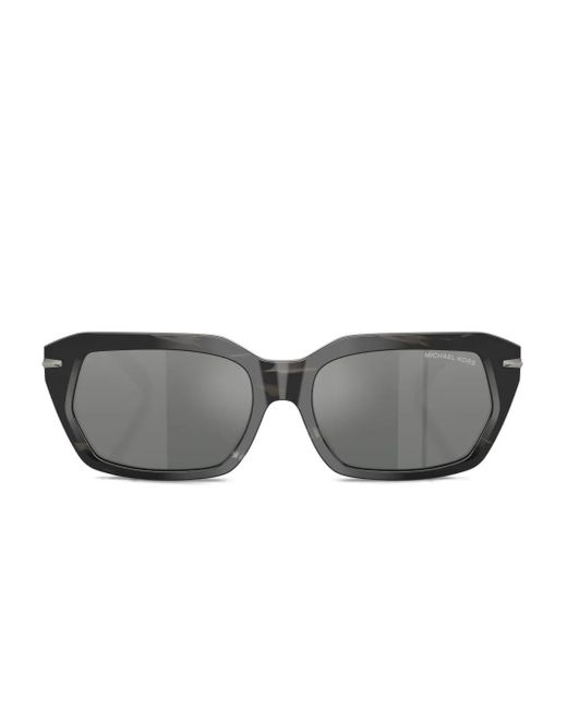 Michael Kors Gray Geometric-Frame Sunglasses for men