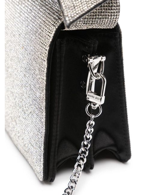 Ted Baker Gray Nialisa Crystal-embellished Crossbody Bag