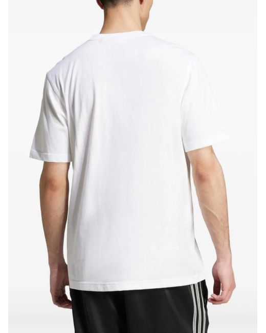 T-Shirt Trefoil Adidas pour homme en coloris White