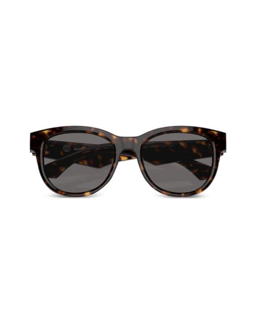 Burberry Gray Tortoiseshell Wayfarer-frame Sunglasses