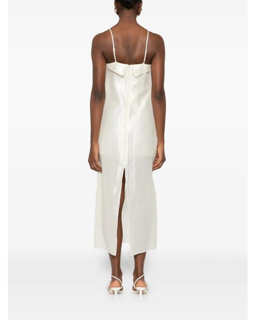 THE GARMENT White Porcha Midi Dress