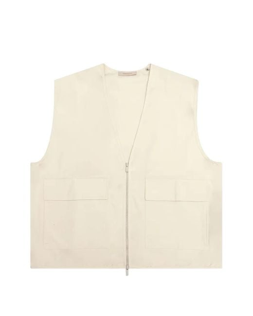 Fear Of God Natural Work Vest for men