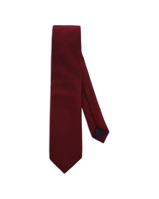 Corbata Roja Corneliani de hombre de color Purple