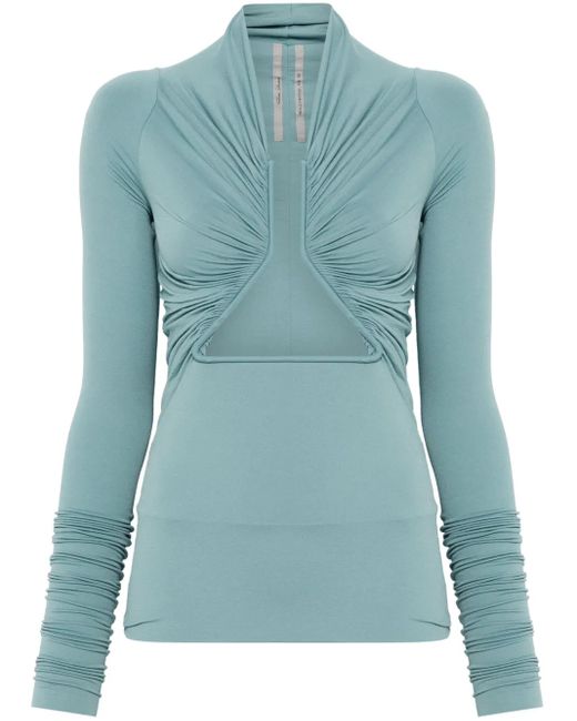 Rick Owens Blue Top Prong