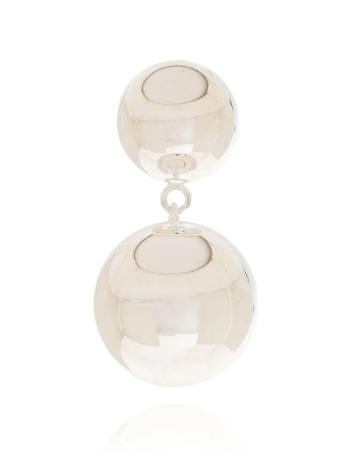 LIE STUDIO White The Caroline Earrings