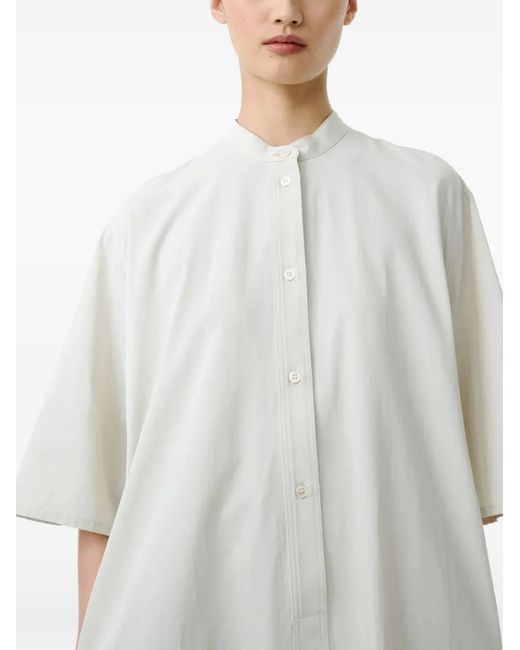 Studio Nicholson Bloch Midi-Jurk in het White