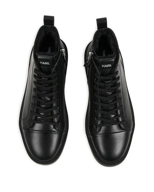 Sneakers Con Logo di Karl Lagerfeld in Black da Uomo