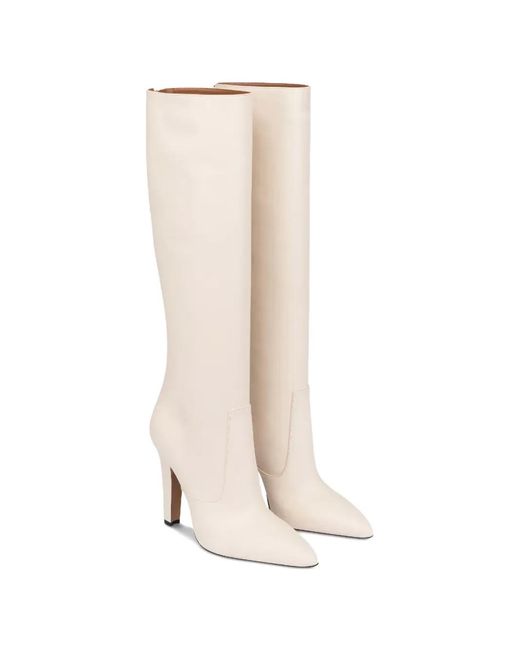 Paris Texas White Elsa Pointed Boots