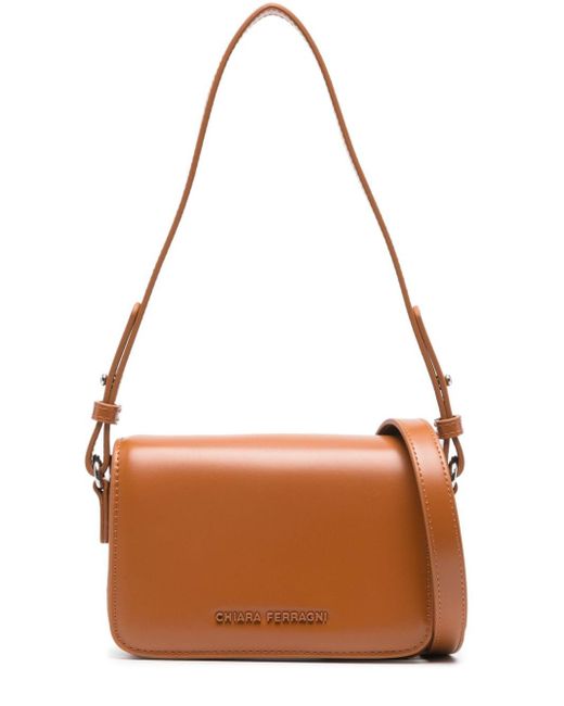 Mini sac à bandoulière Envelope Chiara Ferragni en coloris Brown
