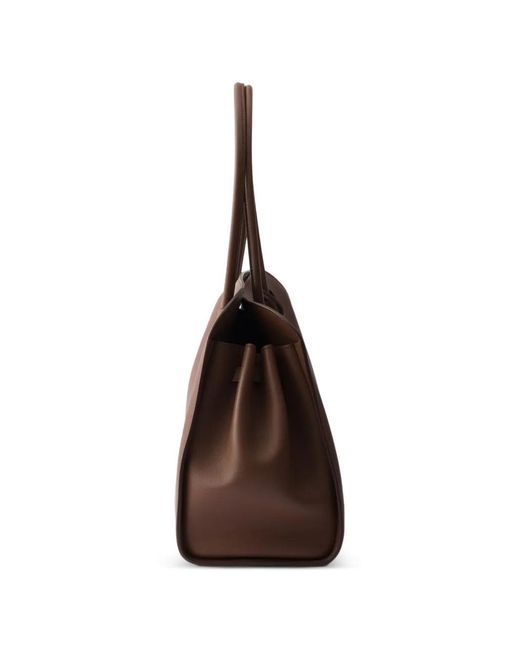 Prada Brown Large Leather Tote Bag