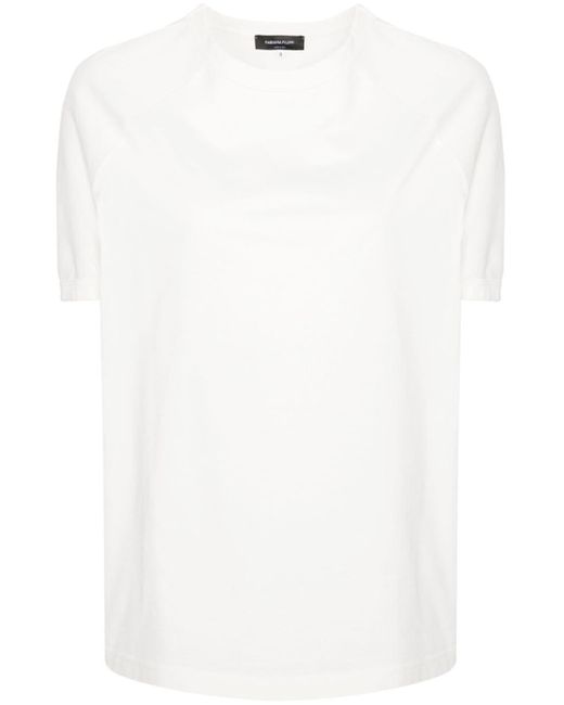Fabiana Filippi White T-Shirt aus Baumwolle