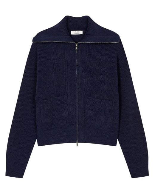 Studio Tomboy X オーバーサイズカラー カーディガン Blue