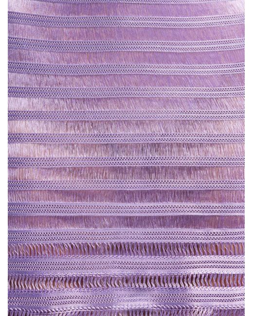 Jupe crayon à effet de transparence Tom Ford en coloris Purple