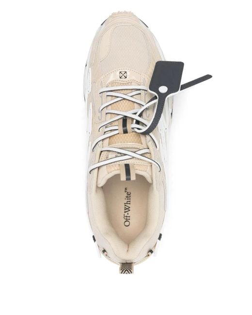 Off-White c/o Virgil Abloh White Elegant Leather Sneakers for men