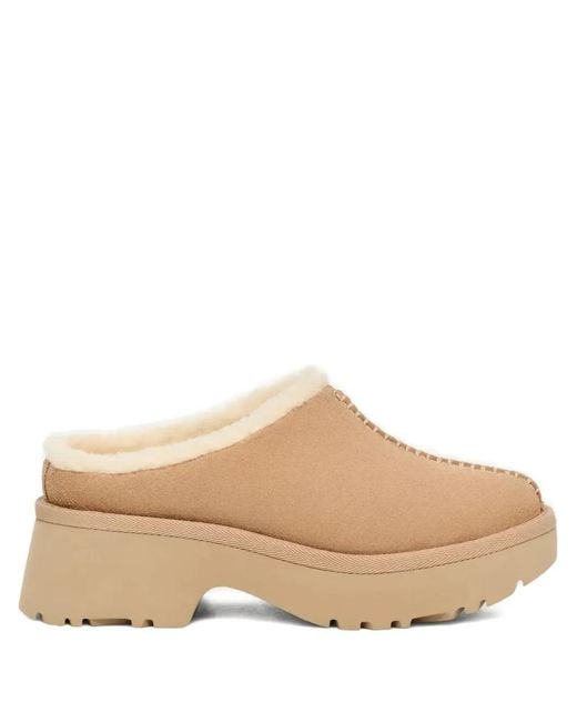 Ugg Natural New Heights Cozy Mules