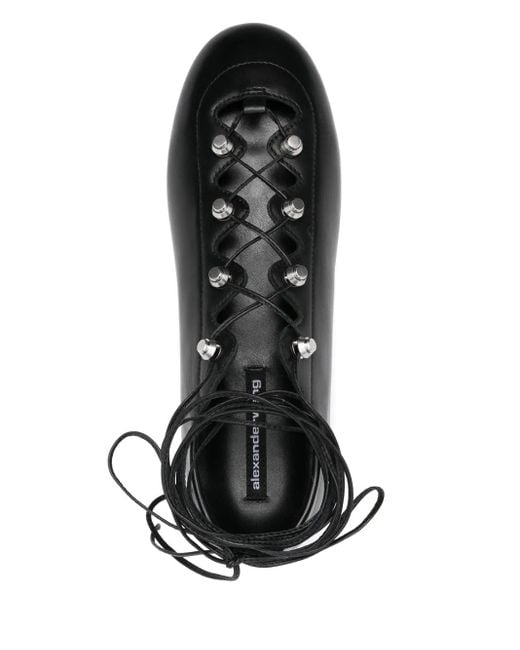 Alexander Wang Black Vyolette Ballet Flats