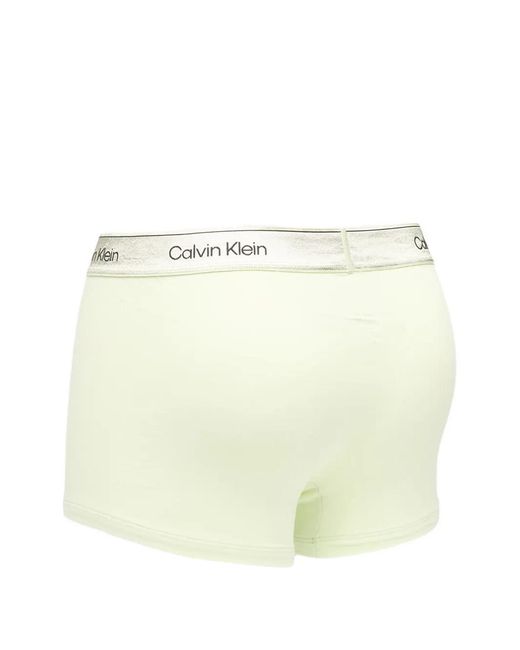 Calvin Klein Blue Logo-Waistband Boxers (Set Of Three) for men