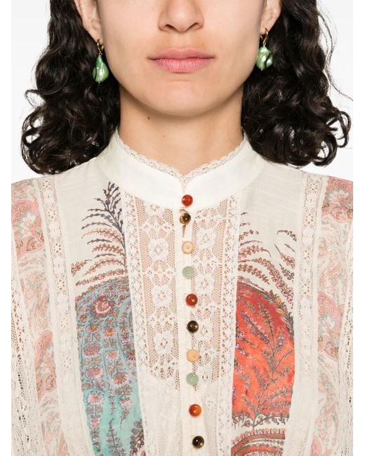 Zimmermann Rhiannon Billow ドレス Pink