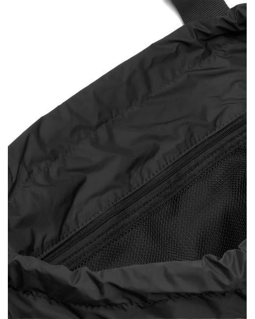 K-Way Black Drawstring Tote Bag