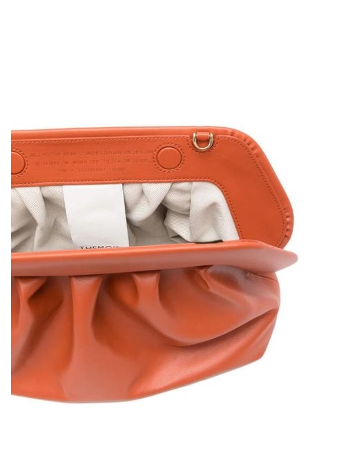 THEMOIRÈ Orange Bios Clutch Bag
