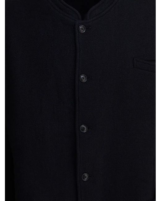 Needles Blue Button-Up Jacket for men
