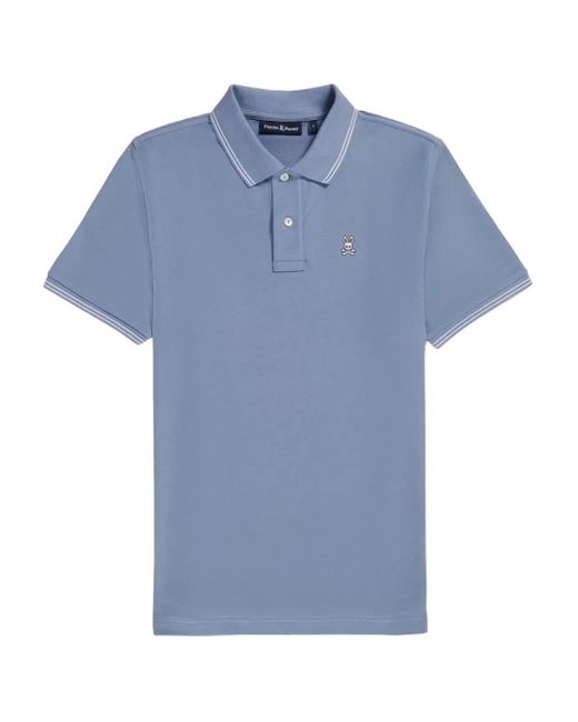 Psycho Bunny Blue Logan Polo Shirt for men
