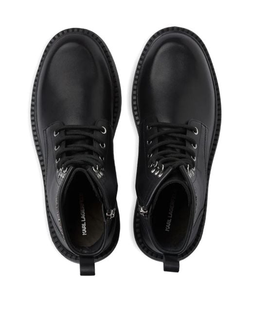 Miles boots Karl Lagerfeld de hombre de color Black