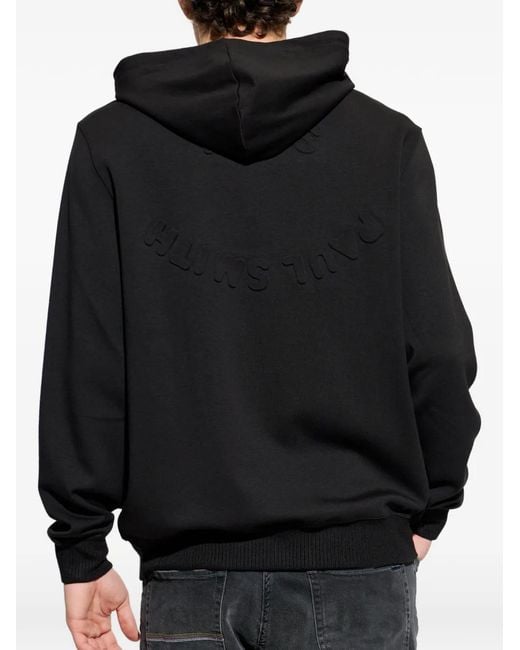 Paul Smith Black Long-Sleeve Hoodie for men
