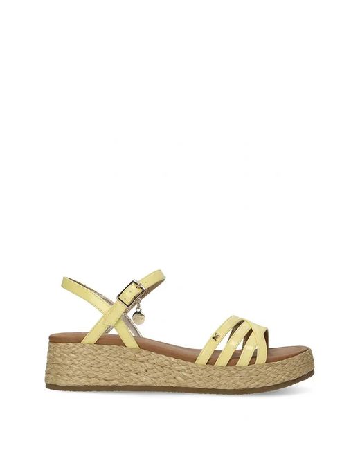 Mexx Metallic Woven-Platform Sandals