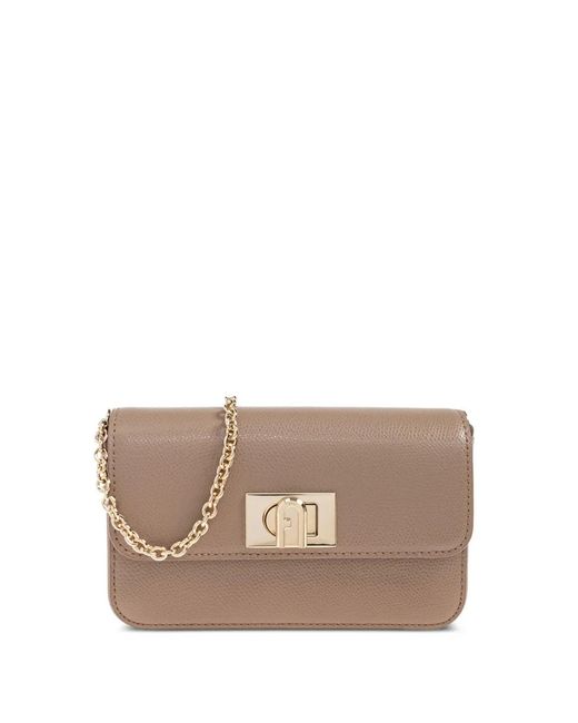 Furla Natural Mini 1927 Chain-Strap Cross Body Bag