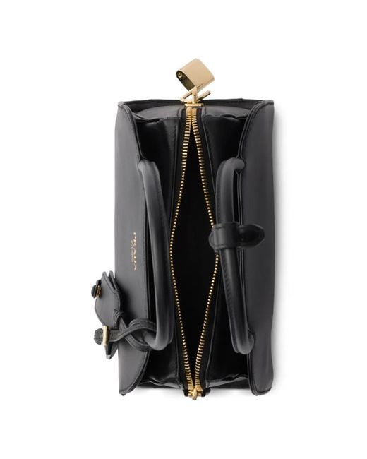 Prada Black Medium Leather Handbag