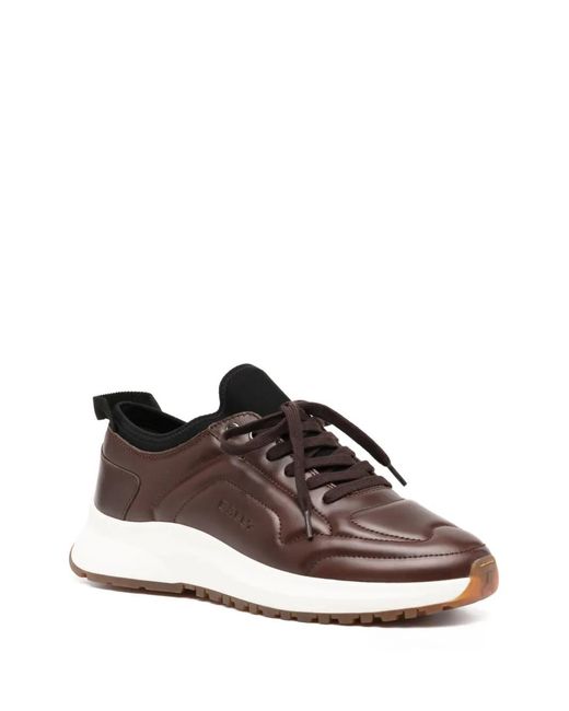 Bally Brown Danyk Low-Top Trainer for men